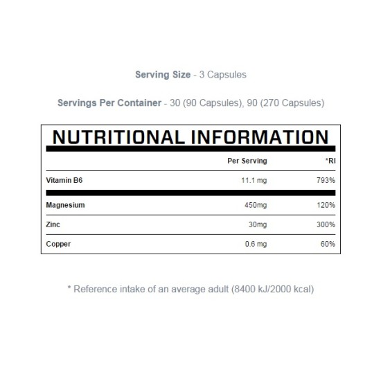 MyProtein Zinc + Magnesium 90 капсули на супер цена