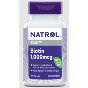 Natrol Biotin 1000 мг / 100 таблетки