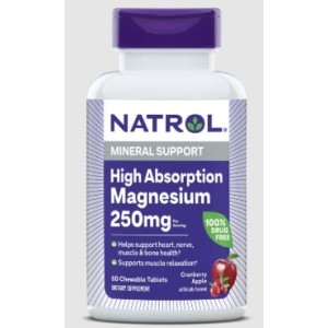 Natrol Magnesium High Absorption / 60 таблетки Natrol Magnesium High Absorption / 60 таблетки