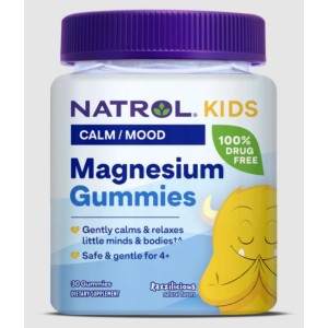 Natrol Kids Magnesium Gummies 30 дъвчащи таблетки