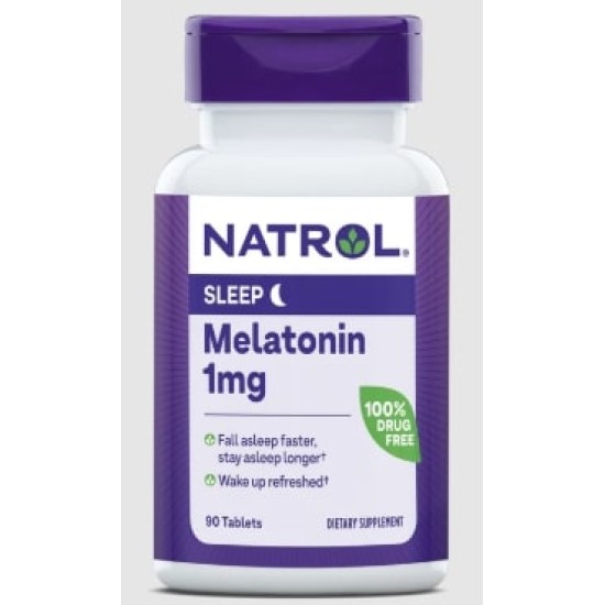 Natrol Melatonin Fast Dissolve 1 мг / 90 таблетки на супер цена