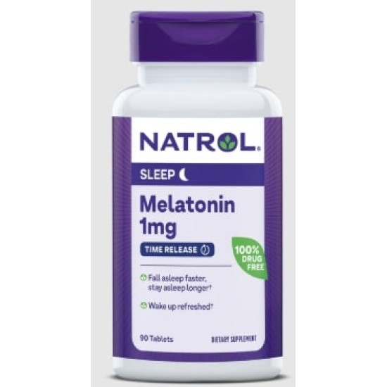 Natrol Melatonin 1 мг / 90 таблетки на изгодни цени Natrol Melatonin 1 мг / 90 таблетки на супер цена