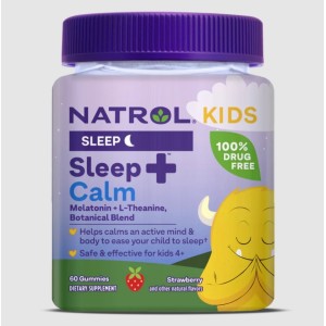 Natrol Kids Sleep+ Calm Gummies 60 дъвчащи таблетки