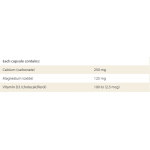 Natural Factors Calcium & Magnesium + Vitamin D3 376 мг / 90 капсули на изгодни цени Natural Factors Calcium & Magnesium + Vitamin D3 376 мг / 90 капсули на супер цена