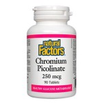 NATURAL FACTORS Chromium Picolinate / 90 таблетки на супер цена