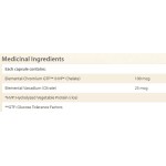 Natural Factors Chromium & Vanadium 125 мг / 90 капсули на супер цена