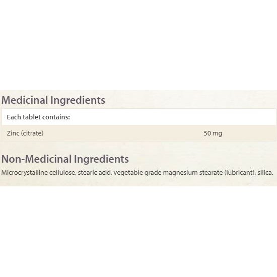 NATURAL FACTORS Zinc Citrate 50 мг / 90 таблетки на изгодни цени NATURAL FACTORS Zinc Citrate 50 мг / 90 таблетки на супер цена