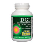 NATURAL FACTORS DGL 400 мг / 90 дъвчащи таблетки на супер цена