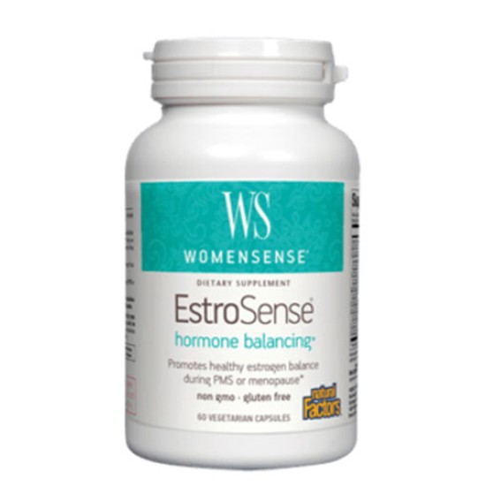 NATURAL FACTORS WomenSense EstroSense 343 мг / 60 капсули на супер цена
