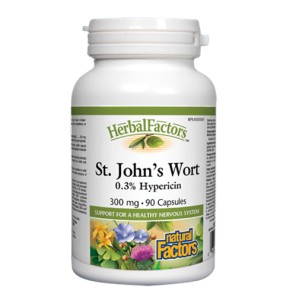 NATURAL FACTORS St. John's Wort Extract 300 мг / 90 капсули