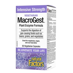NATURAL FACTORS MacroGest Plant Enzyme Formula 280 мг / 60 капсули