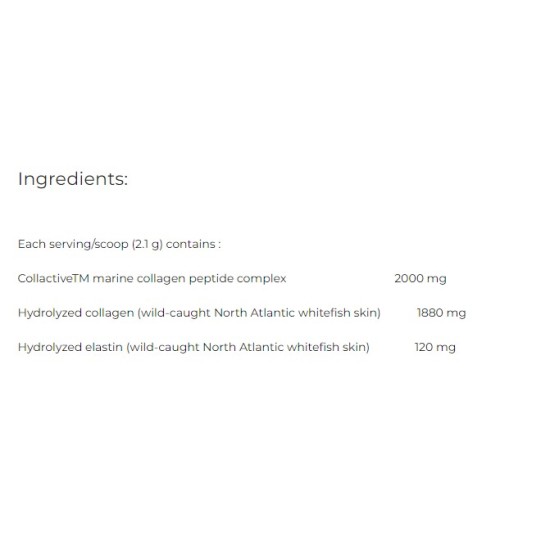 NATURAL FACTORS Total Body Marine Collagen / Fish Collagen 99 гр на супер цена