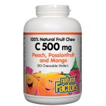 NATURAL FACTORS Vitamin C 500 мг Chewable Frutti / 90 таблетки на изгодни цени NATURAL FACTORS Vitamin C 500 мг Chewable Frutti / 90 таблетки на супер цена