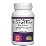 Natural Factors Women's Complete RxOmega-3 Factors 1035 мг / 60 гел капсули на супер цена