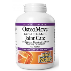 Natural Factors Osteo Move Joint Care With Glucosamine, Chondroitin & MSM 120 таблетки