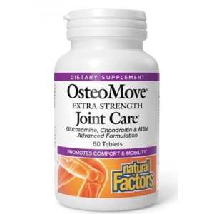 Natural Factors Osteo Move Joint Care With Glucosamine, Chondroitin & MSM 60 таблетки