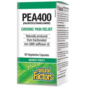 NATURAL FACTORS PEA400 Palmitoylethanolamide / 90 капсули