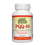 NATURAL FACTORS PQQ - 10 / 30 гел капсули на изгодни цени NATURAL FACTORS PQQ - 10 / 30 гел капсули на супер цена
