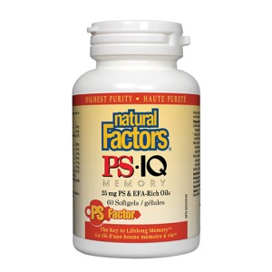 NATURAL FACTORS PS-IQ Memory 60 гел капсули