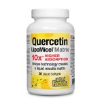 NATURAL FACTORS Quercetin 250 мг LipoMicel Matrix / 30 гел капсули на супер цена