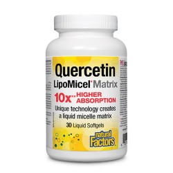 NATURAL FACTORS Quercetin 250 мг LipoMicel Matrix / 30 гел капсули NATURAL FACTORS Quercetin 250 мг LipoMicel Matrix / 30 гел капсули