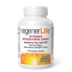 NATURAL FACTORS Regener Life - Mitochondrial Energy / 120 капсули