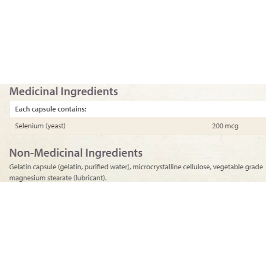 Natural Factors Seleno Excell 200 мг / 90 капсули на супер цена
