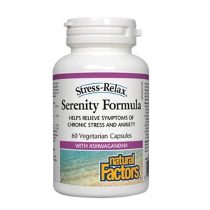 NATURAL FACTORS Stress-Relax Serenity Formula 60 капсули