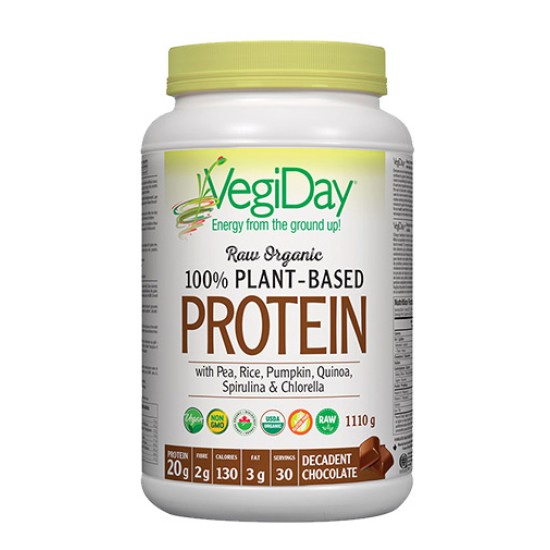 NATURAL FACTORS VegiDay / Vegan Protein Organic 1100 гр на изгодни цени NATURAL FACTORS VegiDay / Vegan Protein Organic 1100 гр на супер цена