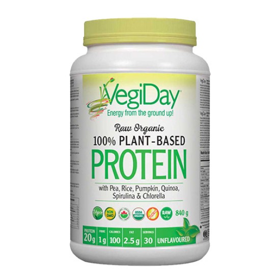 NATURAL FACTORS VegiDay / Vegan Protein Organic 840 гр на супер цена