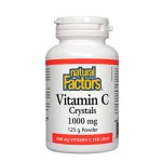NATURAL FACTORS Vitamin C Crystals 125 гр на супер цена