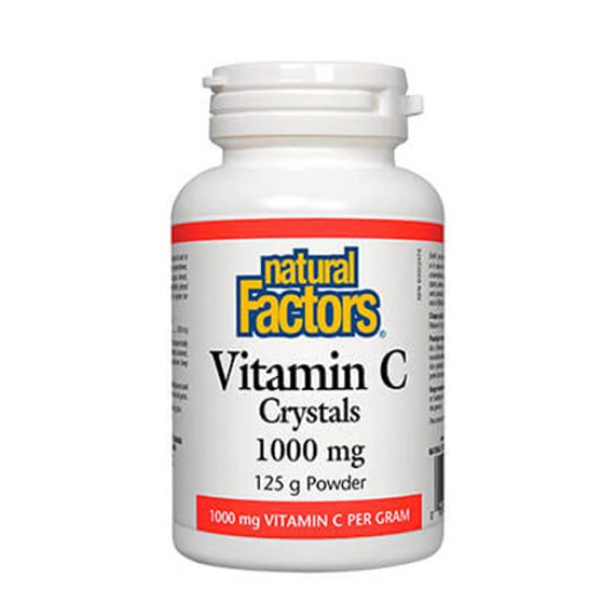 NATURAL FACTORS Vitamin C Crystals 125 гр на супер цена