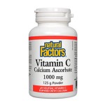NATURAL FACTORS Vitamin C Calcium Ascorbate 125 гр на супер цена