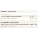 Natural Factors Vitamin K&D 120 мг & 1000IU / 60 гел капсули на супер цена
