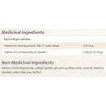 Natural Factors Vitamin K&D 120 мг & 1000IU / 60 гел капсули на изгодни цени Natural Factors Vitamin K&D 120 мг & 1000IU / 60 гел капсули на супер цена