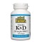 NATURAL FACTORS Vitamin K & D / 120 гел капсули
