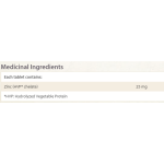 Natural Factors Zinc Chelate / 25 мг 90 таблетки на супер цена