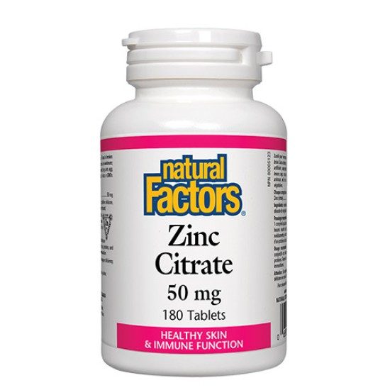 Natural Factors Zinc 15 мг / 90 таблетки на супер цена