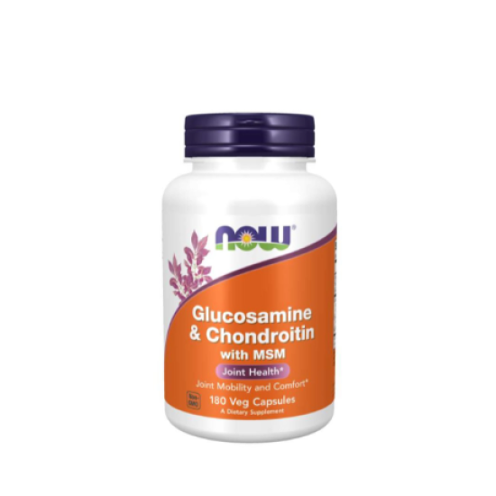 NOW GLUCOSAMINE & CHONDROITIN С MSM - 180 КАПСУЛИ на изгодни цени NOW GLUCOSAMINE & CHONDROITIN С MSM - 180 КАПСУЛИ на супер цена