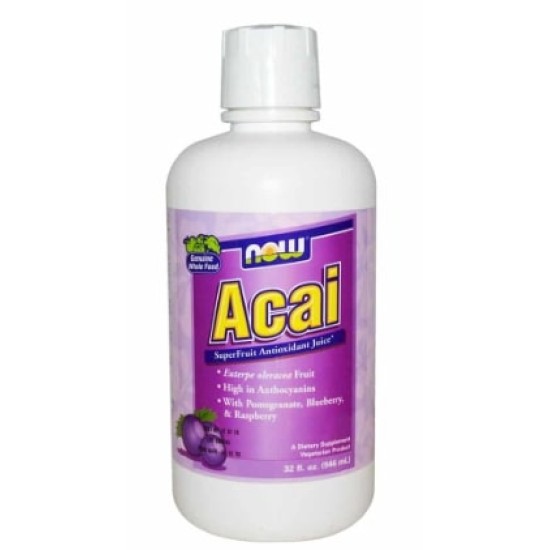 NOW Acai Juice 930 мл на супер цена