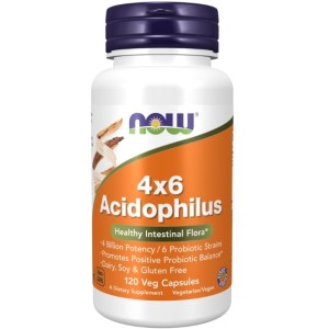 NOW Acidophilus 4x6 120 капсули