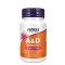 NOW Vitamin A & D 10000/400 IU / 100 гел капсули