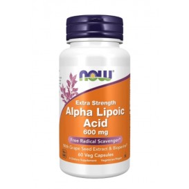 NOW Alpha Lipoic Acid 600 мг / 60 капсули