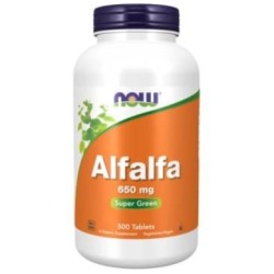 NOW Alfalfa 650 мг / 500 таблетки