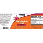 NOW AlphaSorb-C 1000 мг / 120 таблетки на супер цена
