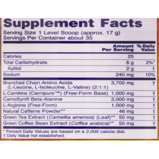 NOW Amino Power Pre-workout - 600 гр на супер цена