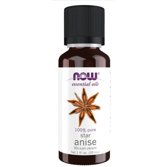 NOW Star Anise Oil | 100% Pure Illicium Verum 30 мл на супер цена