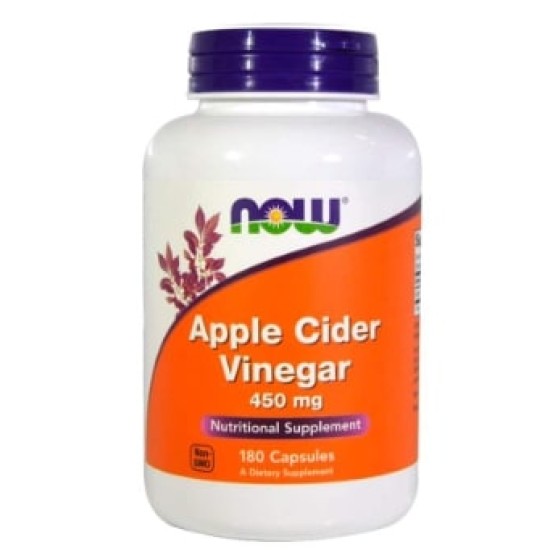 NOW Apple Cider Vinegar 450 мг / 180 капсули на изгодни цени NOW Apple Cider Vinegar 450 мг / 180 капсули на супер цена