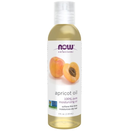 NOW Apricot Oil | 100% Moisturizing Oil 118 мл на супер цена