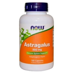 NOW Astragalus 500 мг / 100 капсули